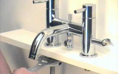 As should be the installation of the mixer in the bathroom