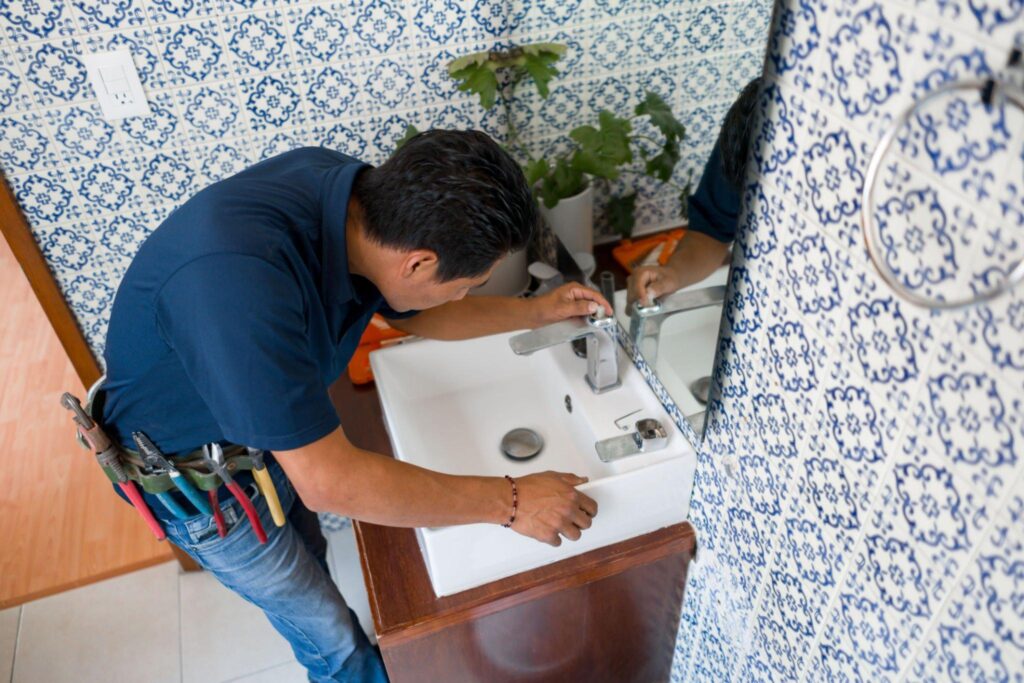 Bathroom Faucet Leaking at Base? Here’s How to Fix It